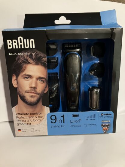 Braun teljes testszőrnyíró készülék (kétszer próbált) 9 az egyben