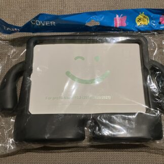 Tablet fogást segítő fekete műanyag tartó