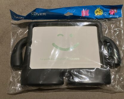 Tablet fogást segítő fekete műanyag tartó